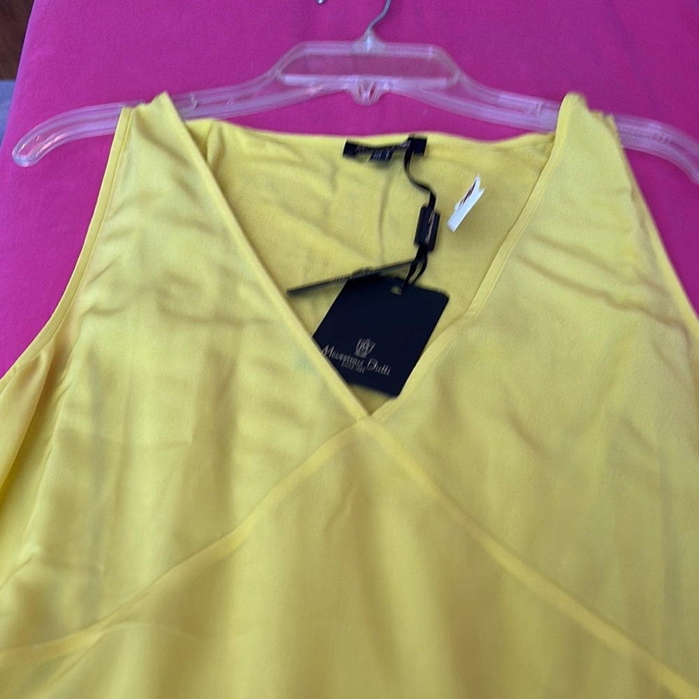 Manning Cartell Vibrant Yellow V-Neck Top